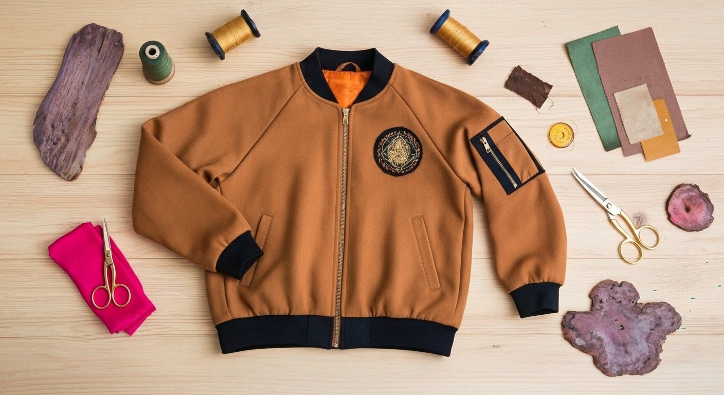 Kurs zum N hen einer Bomberjacke content image