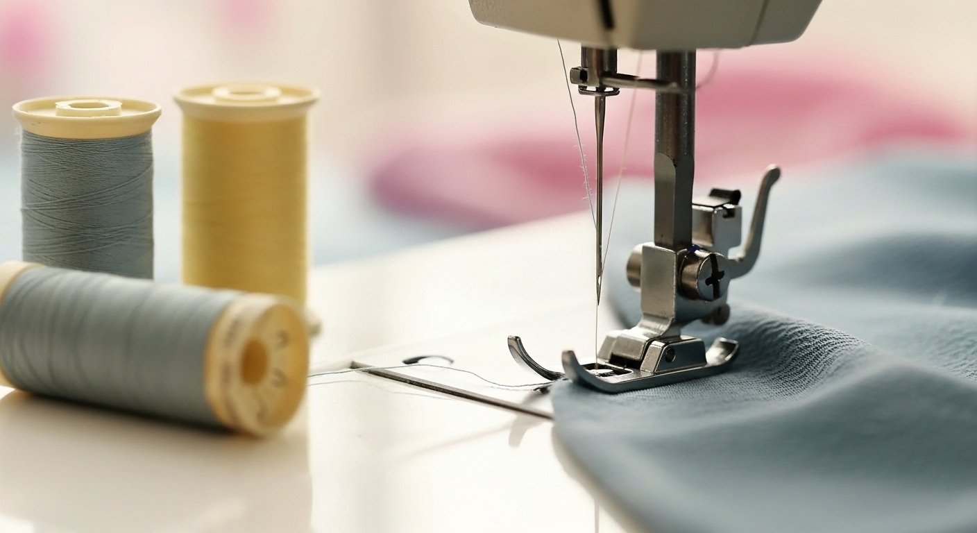 Wie man complizierte Stoffe mit der Maschine n ht content image