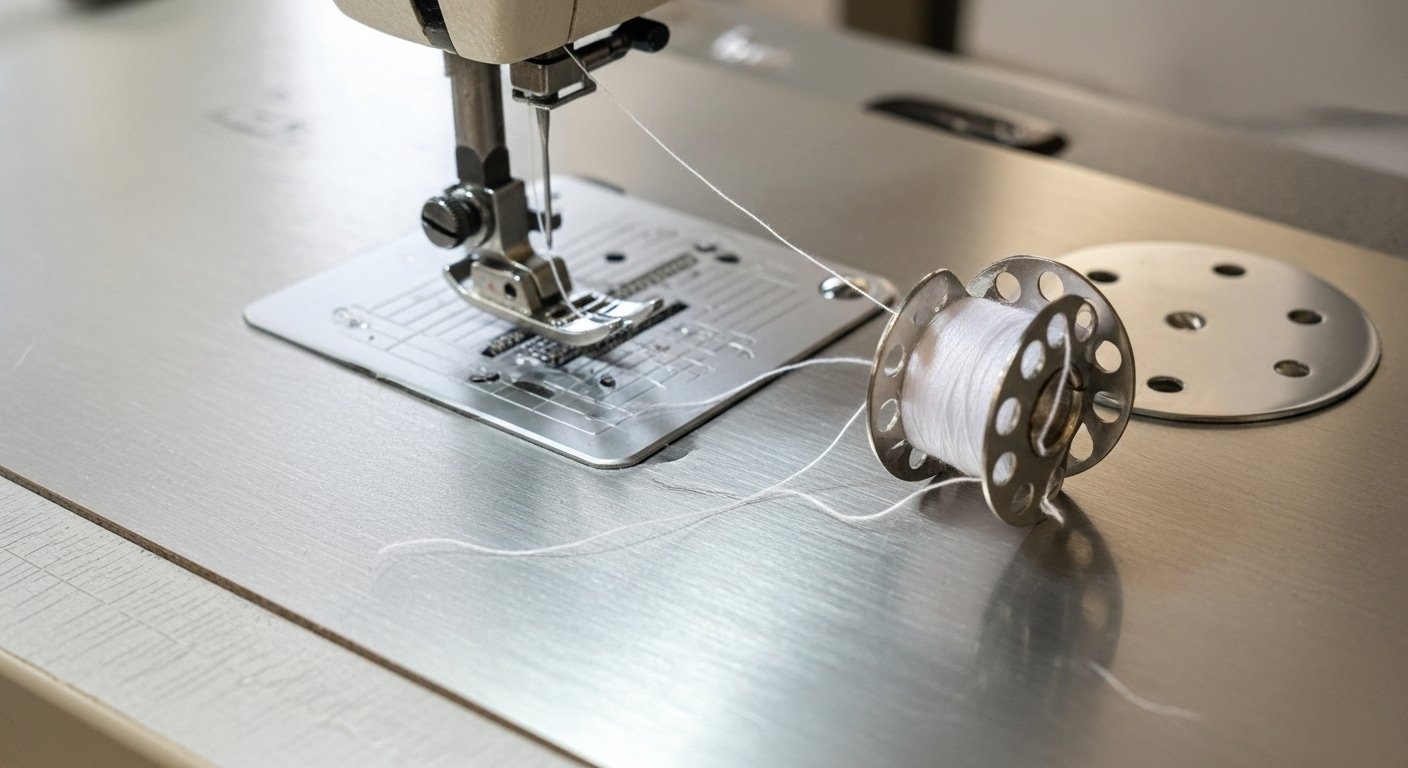 So verhindern Sie, dass sich der Faden unten an der Maschine verheddert content image