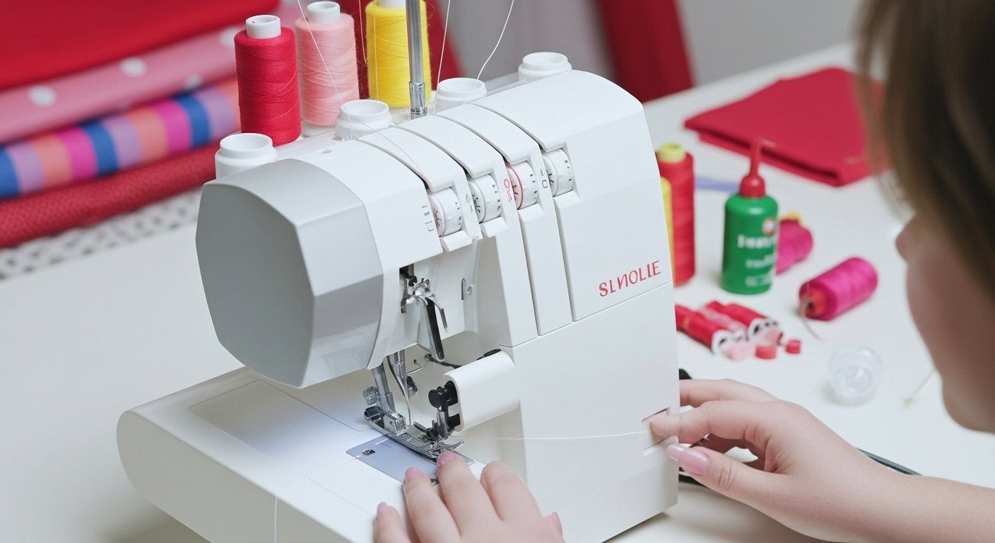 Kurs zur Verwendung einer Overlock oder Umschmelzmaschine content image