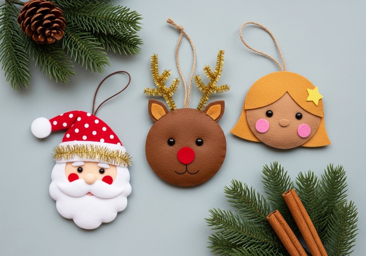 4 Weihnachtsbasteleien mit Recycling content image