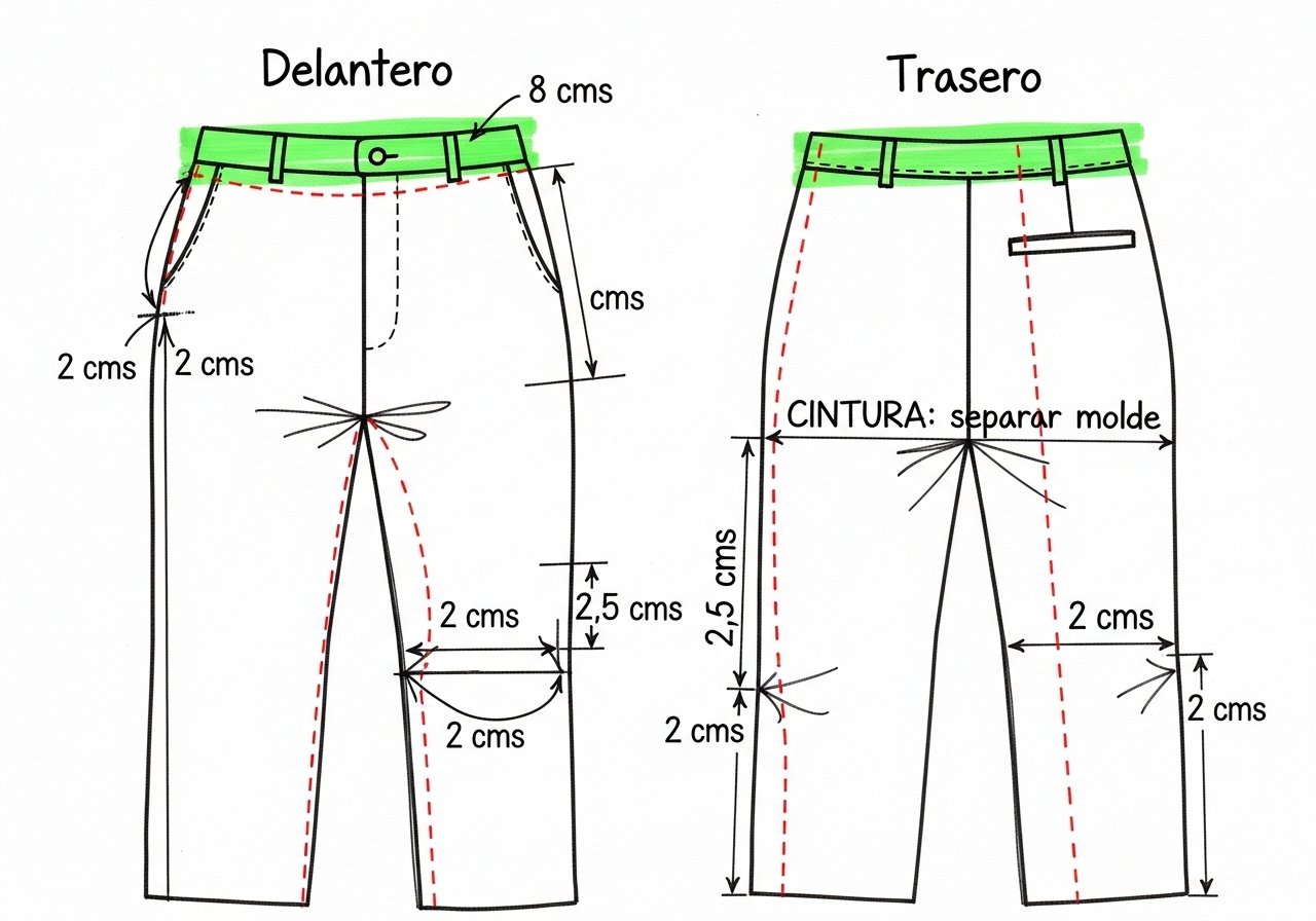 Kurs zum Vergrößern oder Verkleinern von Schnittmustern content image