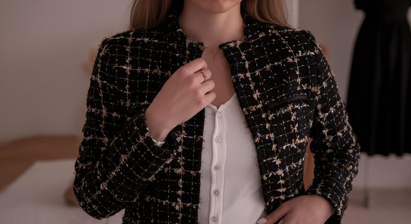 wie man eine Jacke im Chanel-Stil herstellt content image