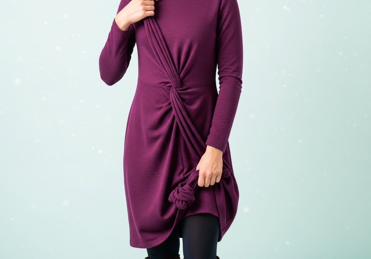 Wie man ein Kleid mit einem Empire-Knoten macht content image