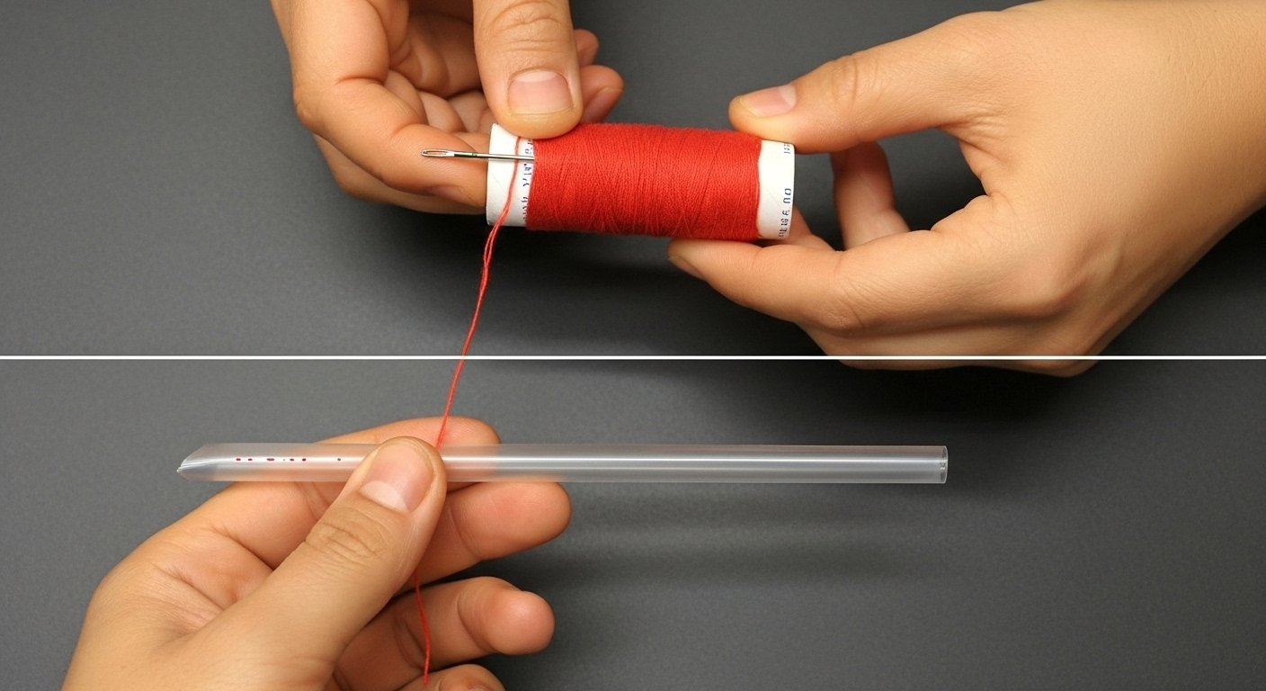 Trick, um zu verhindern, dass die Nadel stecken bleibt content image