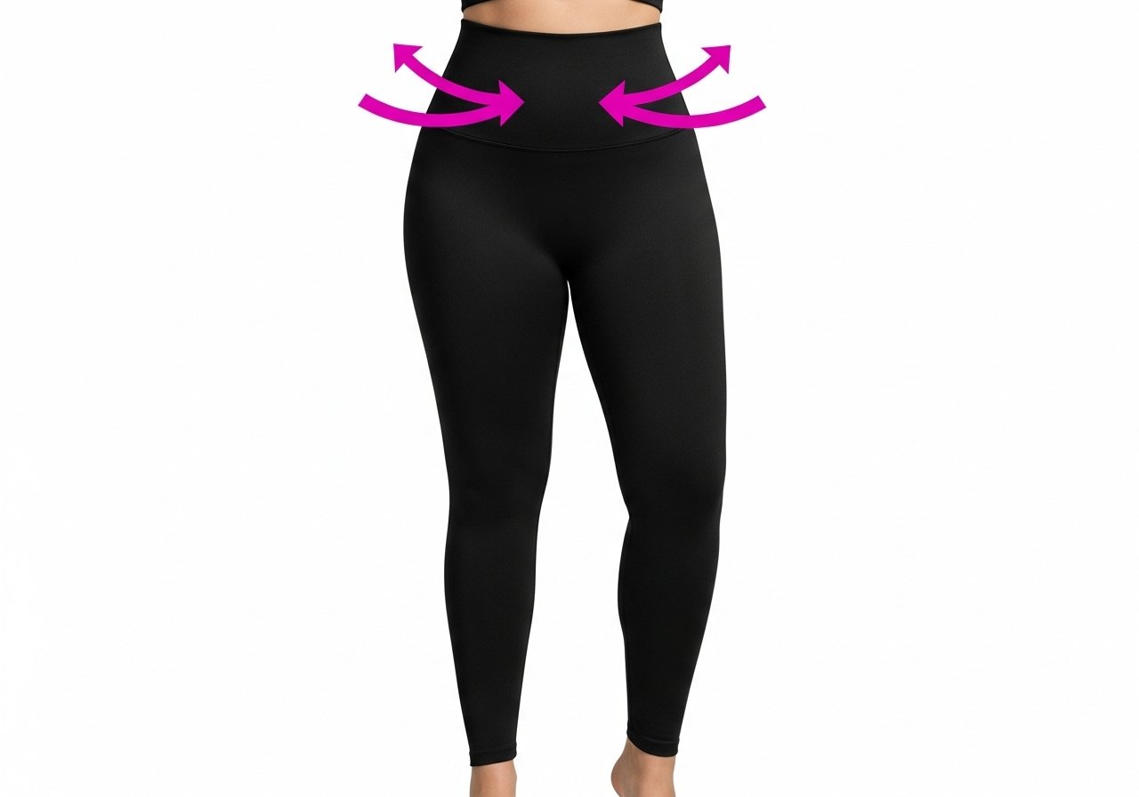 Shaping-Leggings mit Miederteil content image