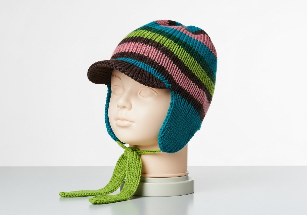 Wie man eine Babymütze mit Ohren macht content image