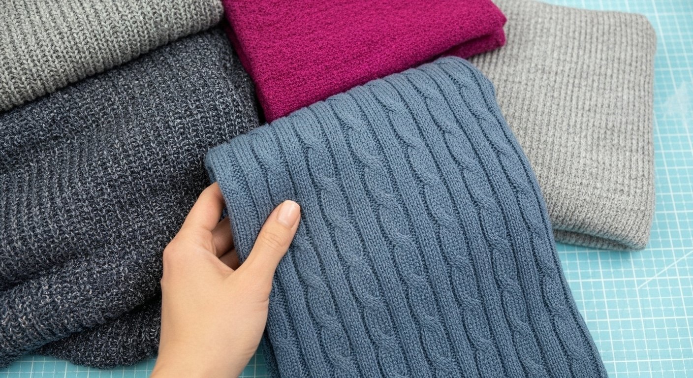 Tricks zum Nähen von Strickstoffen content image