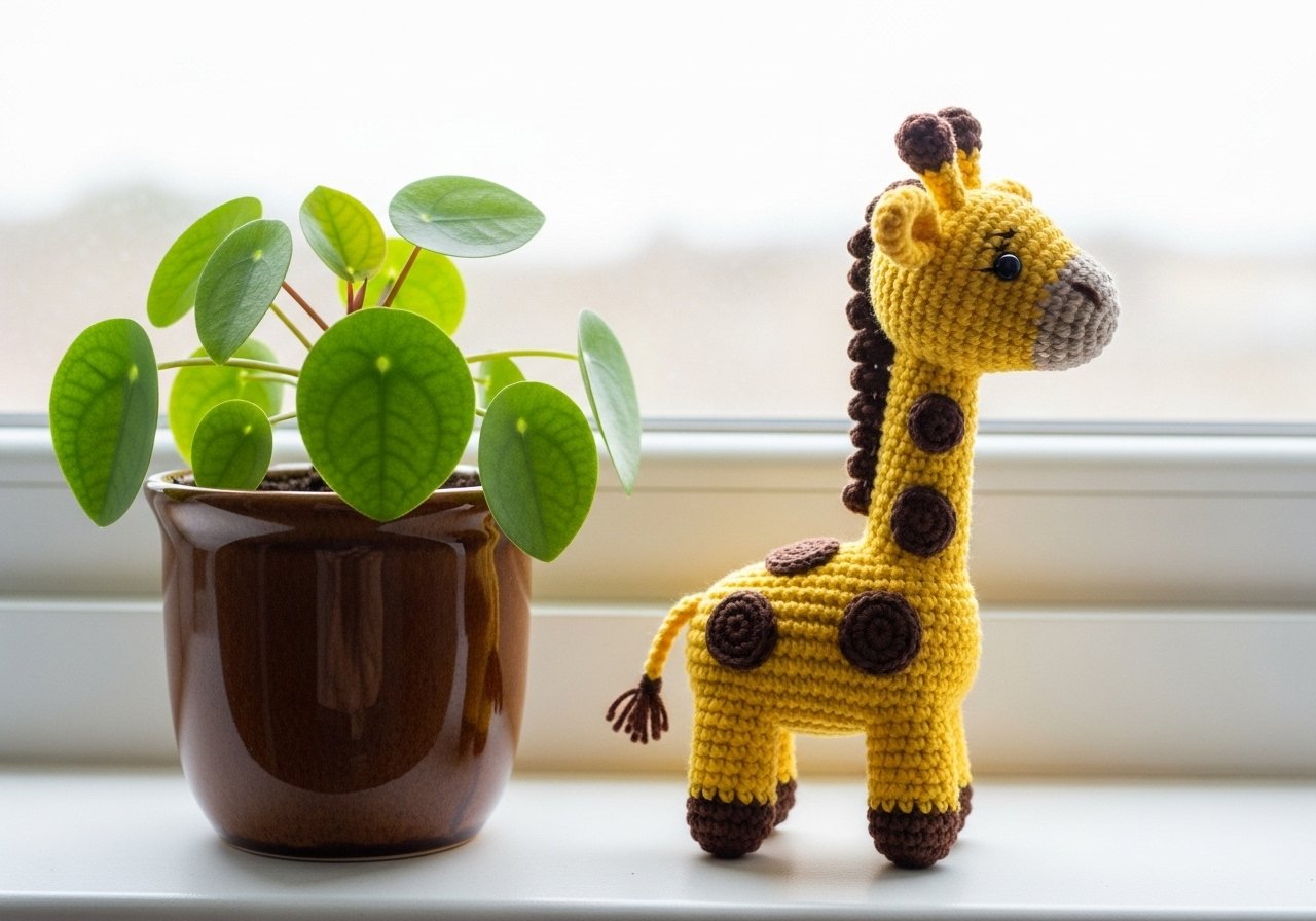 Amigurumi Giraffe Häkelnadel – kostenloser Download content image