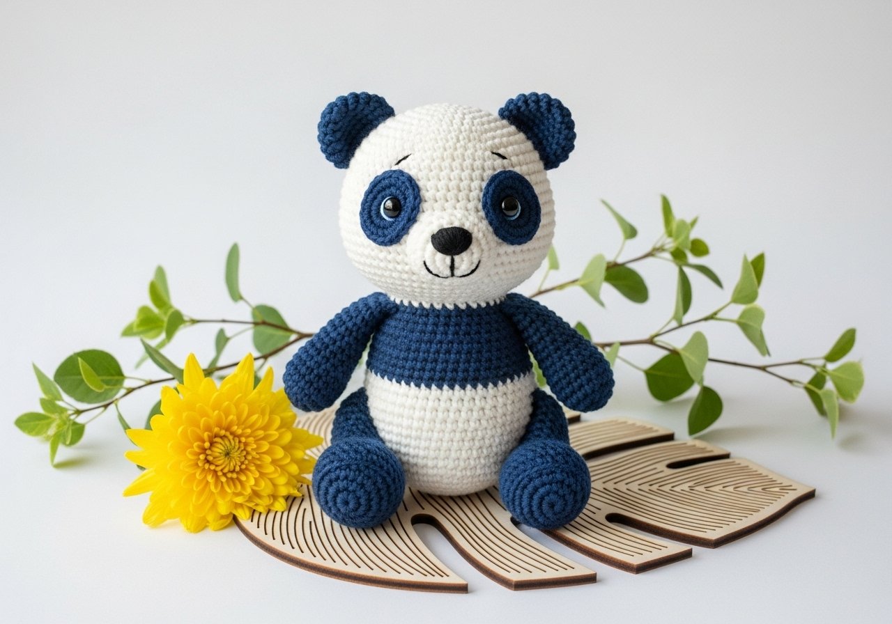 Amigurumi Panda Häkeln – kostenloser Download content image
