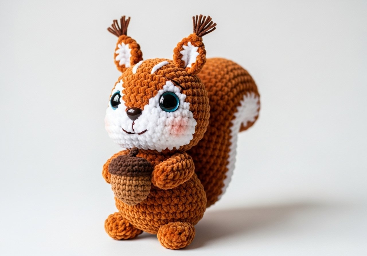 Amigurumi Eichhörnchen häkeln – einfache Gratis Anleitung content image