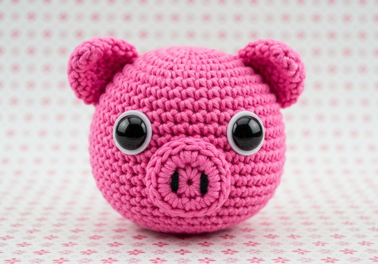 Amigurumi Schwein häkeln – einfache Gratis Anleitung content image