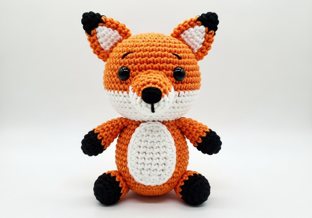 Amigurumi Fuchs häkeln – kostenloser Download content image
