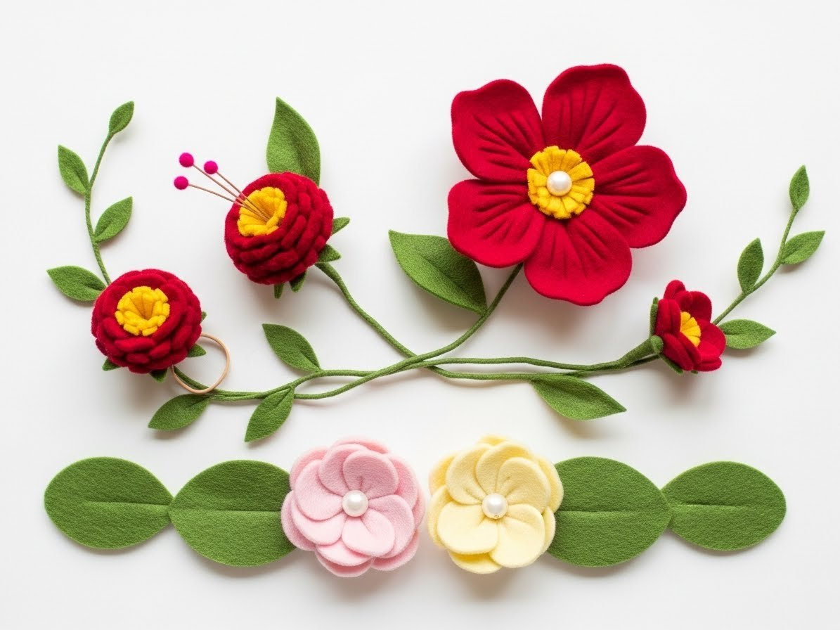 Blumen nassfilzen – Anleitung & Ideen für Filzblumen content image