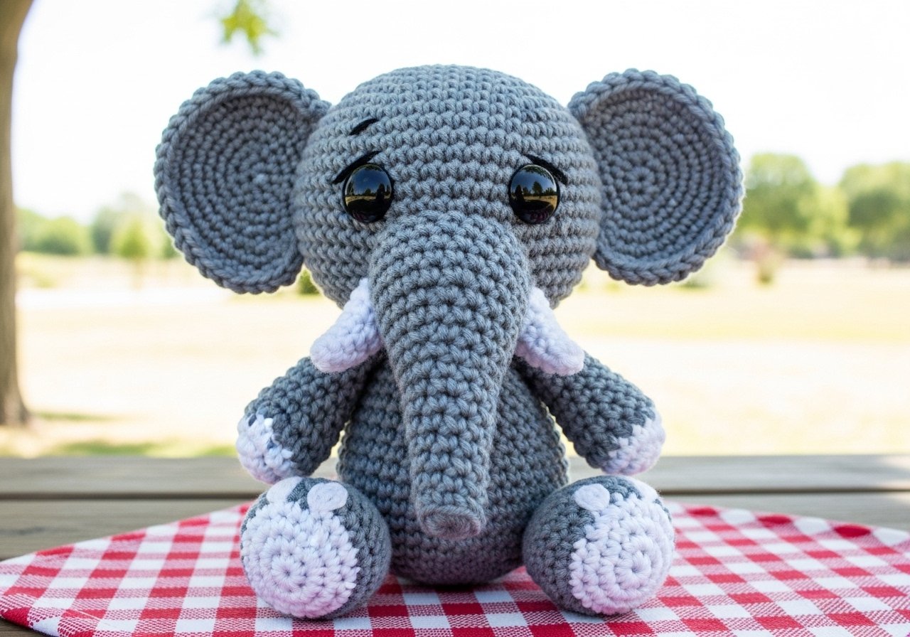 Amigurumi Elefanten häkeln – einfache Gratis Anleitung content image