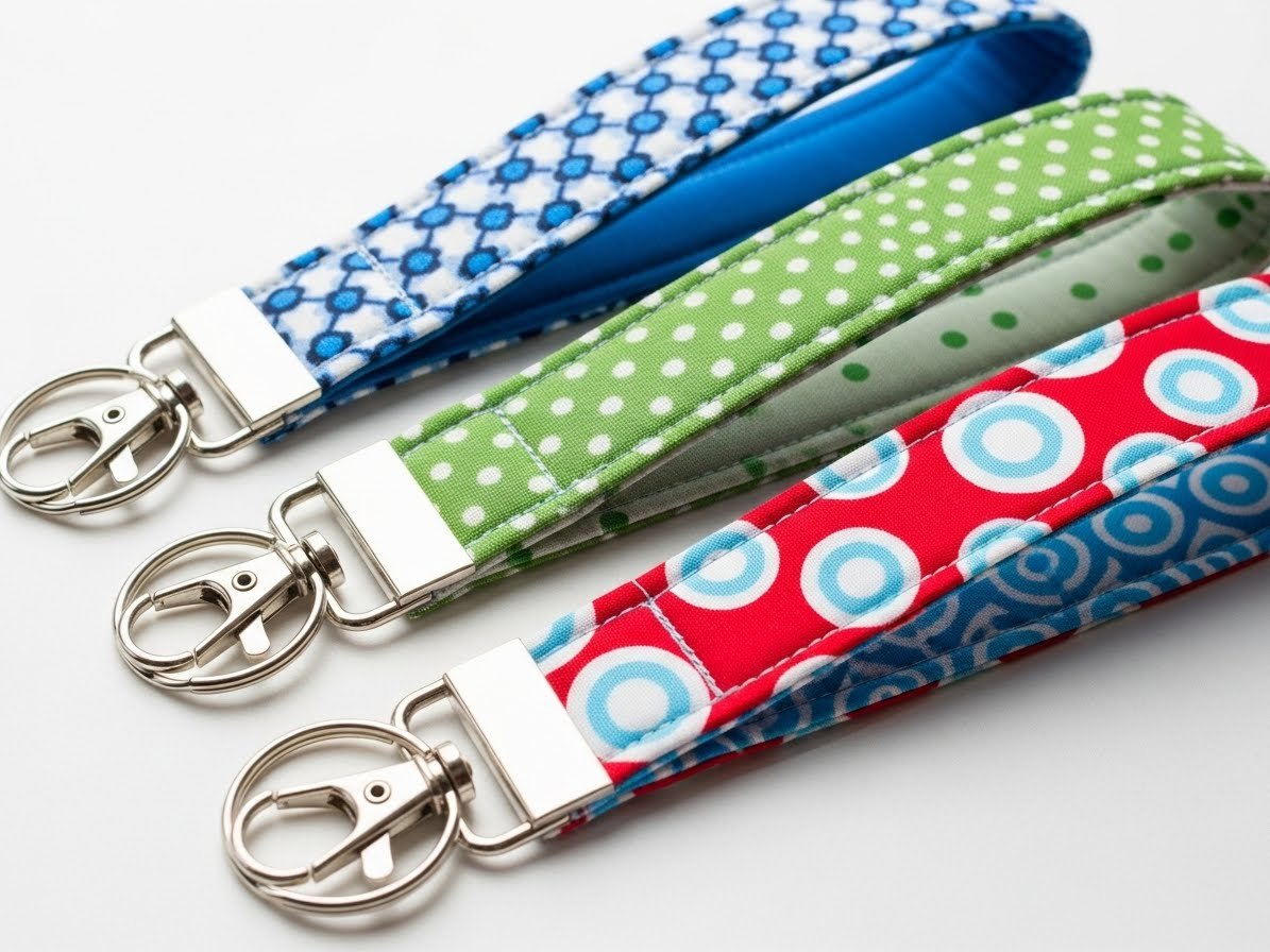 Schlüsselanhänger nähen – Schnittmuster & Leitung content image