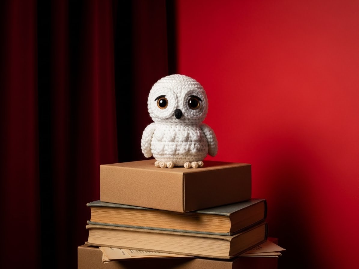 Amigurumi Eule häkeln – kostenloser Download content image