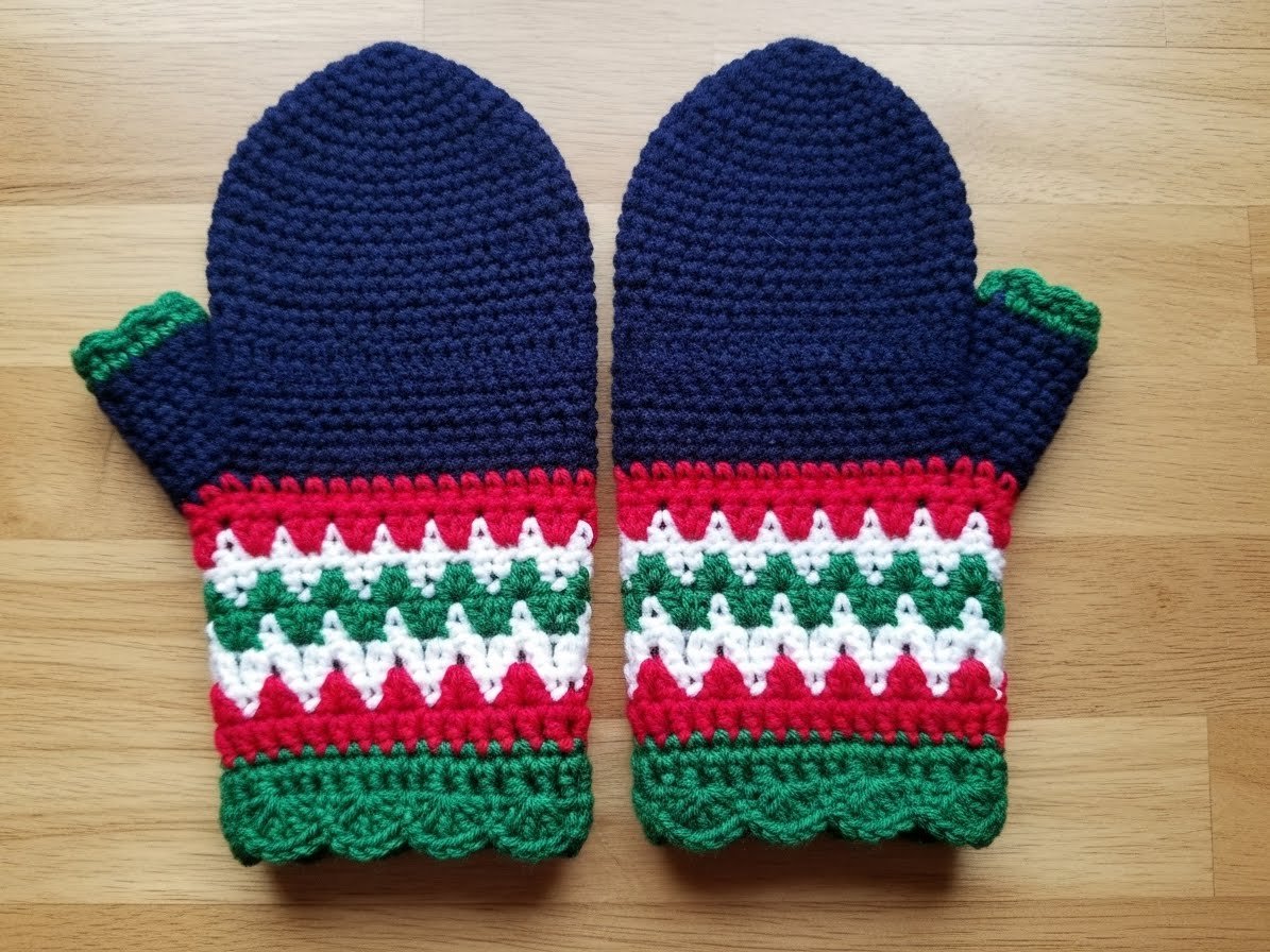 Fingerlose Handschuhe (Armstulpen) häkeln – kostenlose Anleitung content image