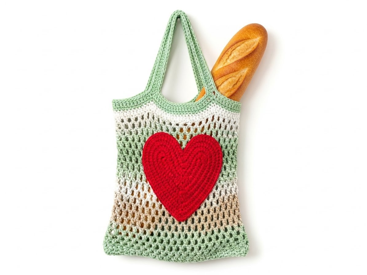 Einkaufstasche häkeln – einfache Gratis Anleitung content image