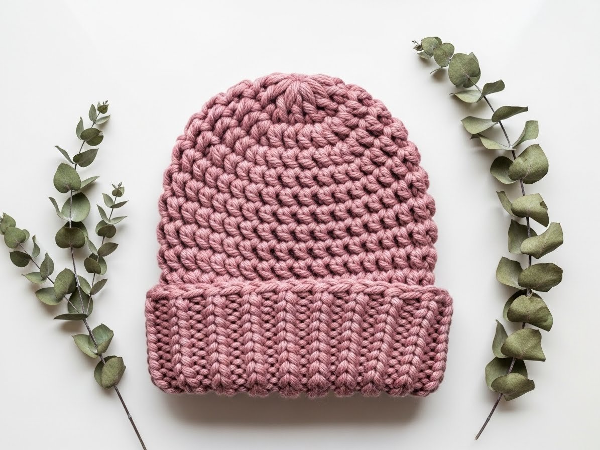 Wintermütze häkeln – kostenlose Anleitung einfach content image