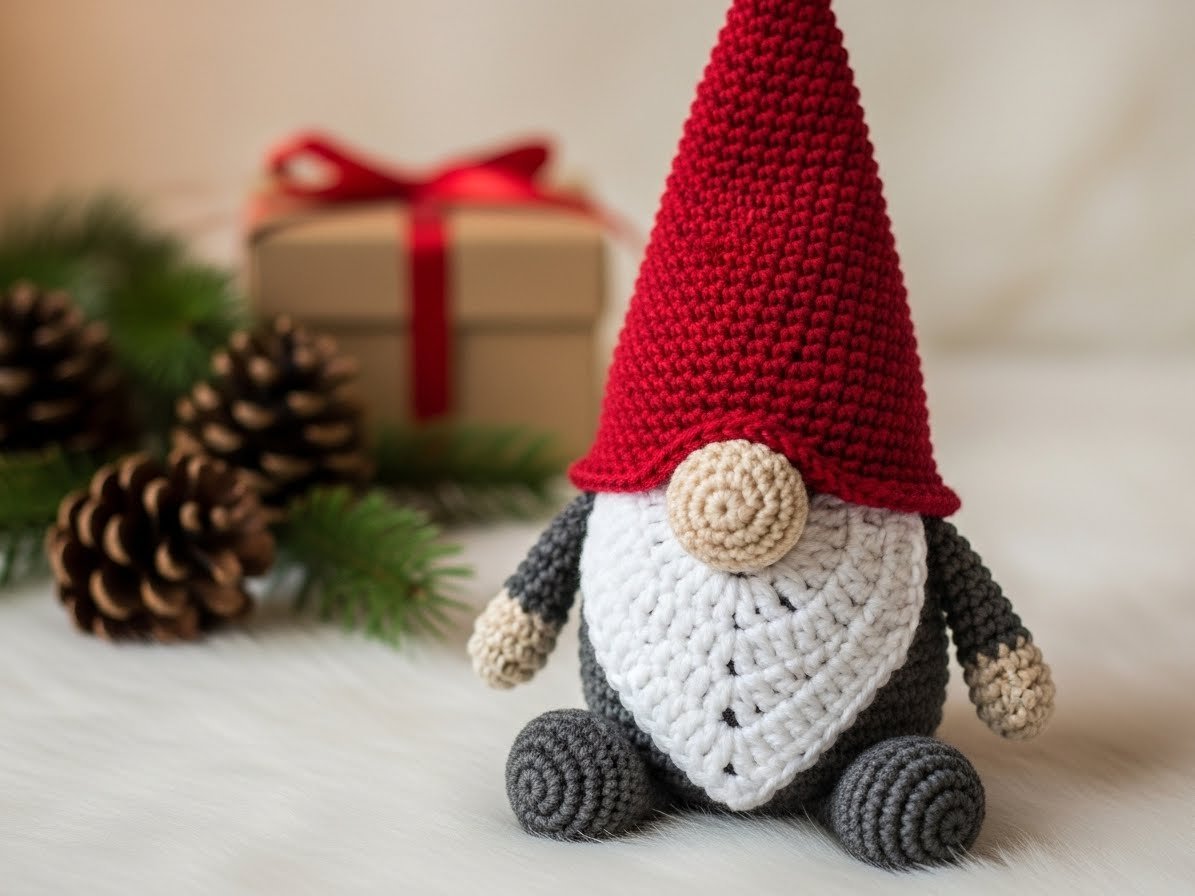 Amigurumi Wichtel häkeln – kostenloser Download content image