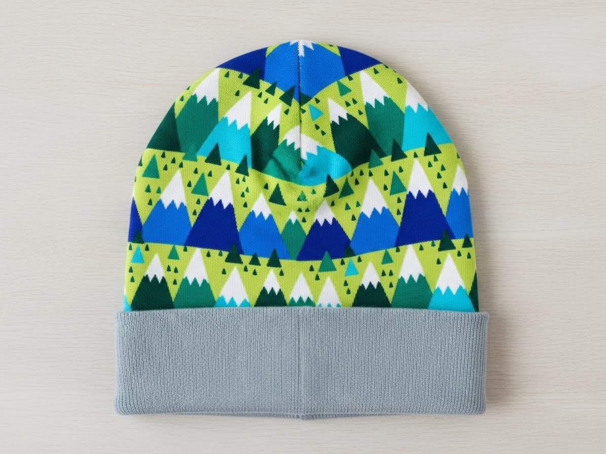 Kindermütze nähen – Kostenlose Schnittmuster & Anleitung content image