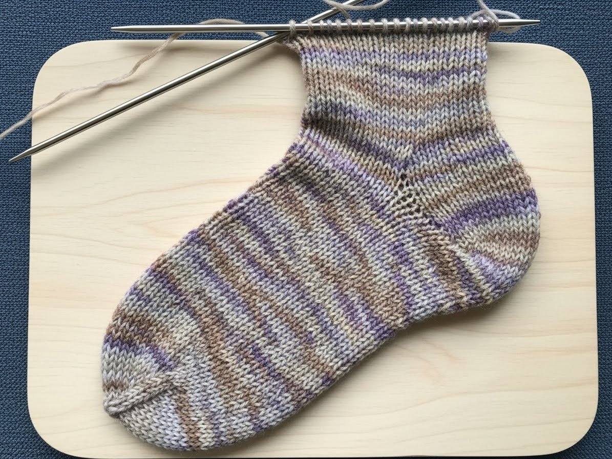 Socken stricken – Kostenlose einfache Anleitung content image
