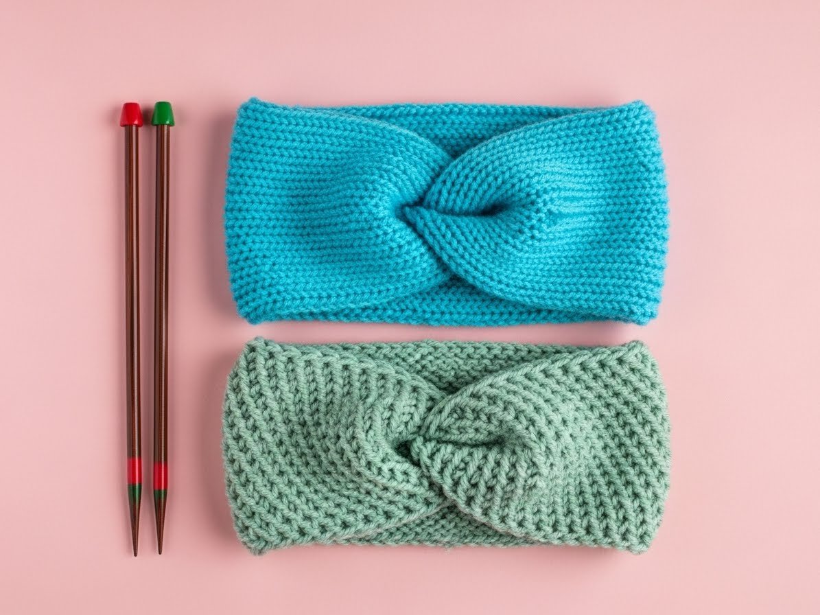 Stirnband stricken – Kostenlose einfache Anleitung content image