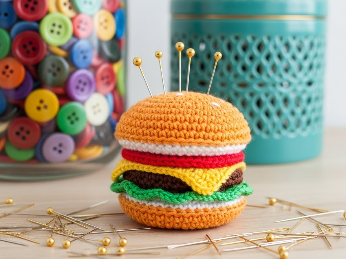 Nadelkissen häkeln – Kostenlose Anleitung einfach content image