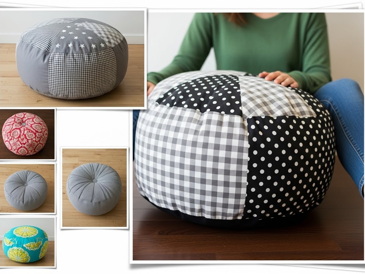 Sitzkissen nähen – Kostenlose Anleitung & Schnittmuster content image