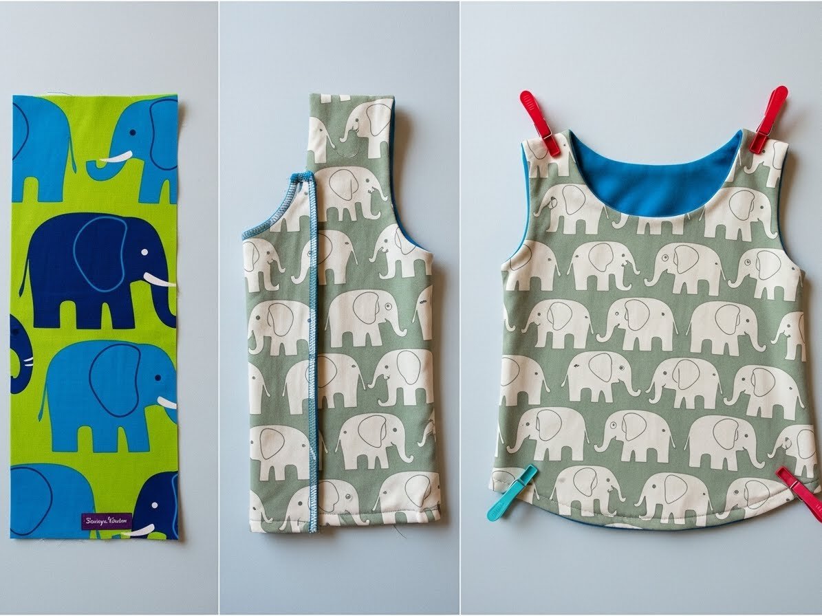 Kindershirt nähen – Kostenlose Anleitung & Schnittmuster content image