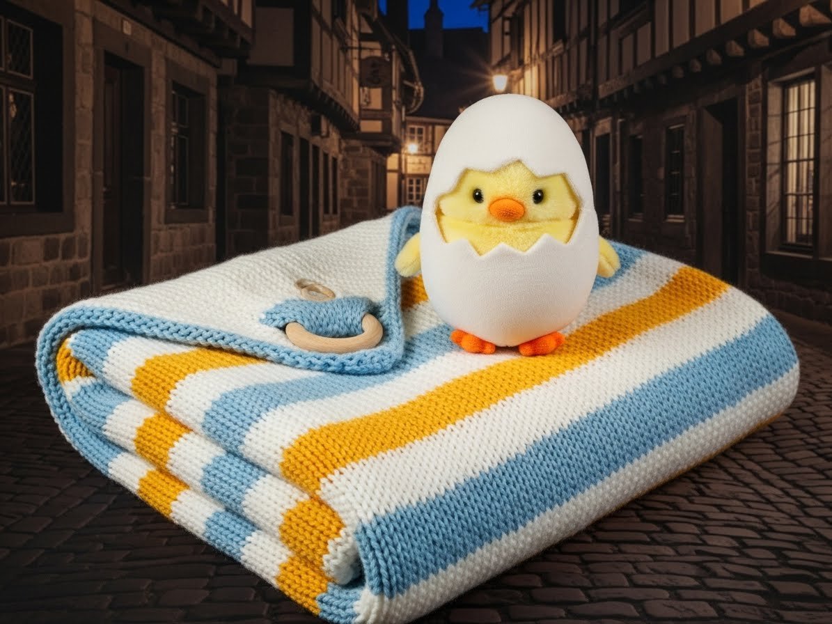 Babydecke stricken – Kostenlose einfache Anleitung content image