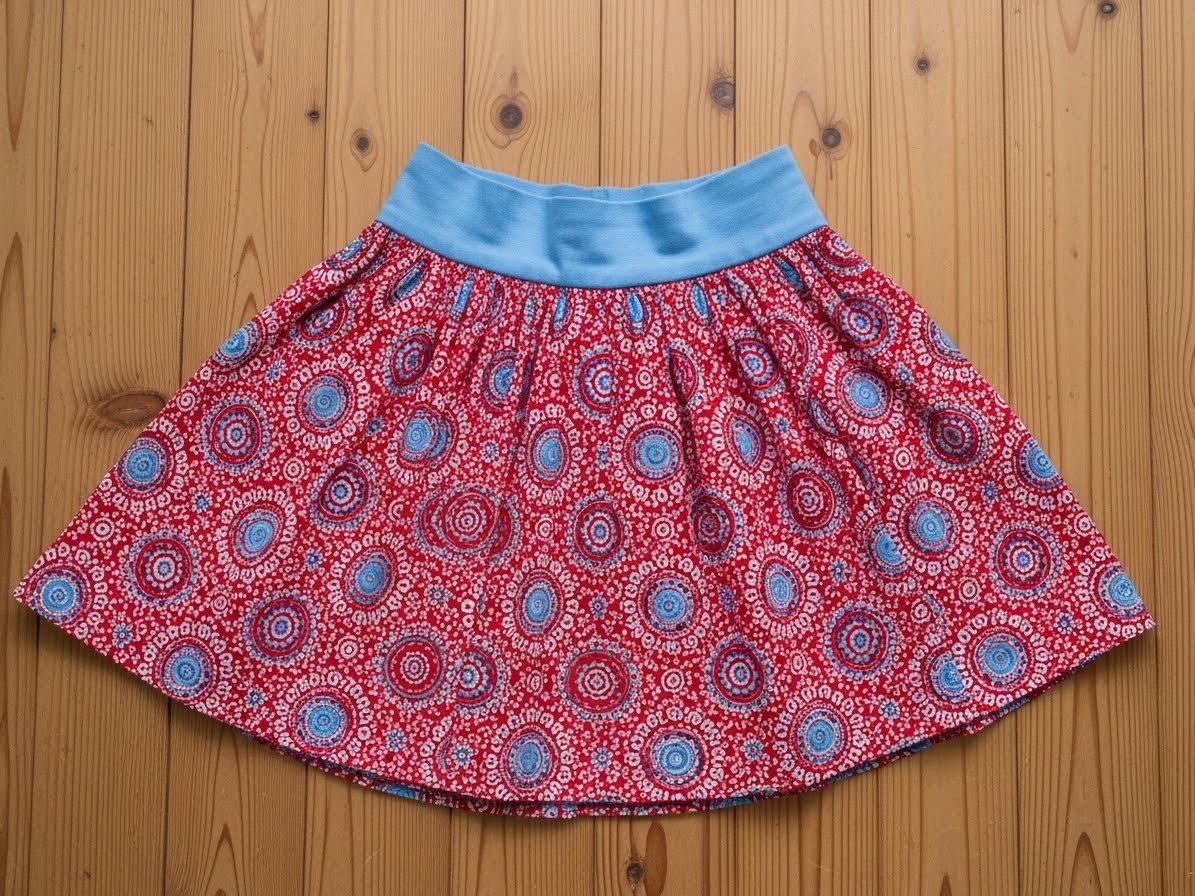 Mädchenrock nähen – Kostenlose Anleitung & Schnittmuster content image