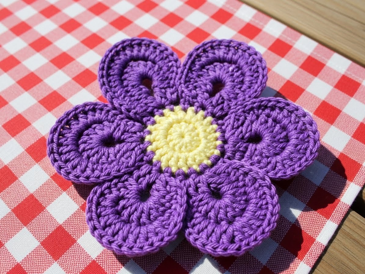 Blumen häkeln – einfache Gratis Anleitung content image