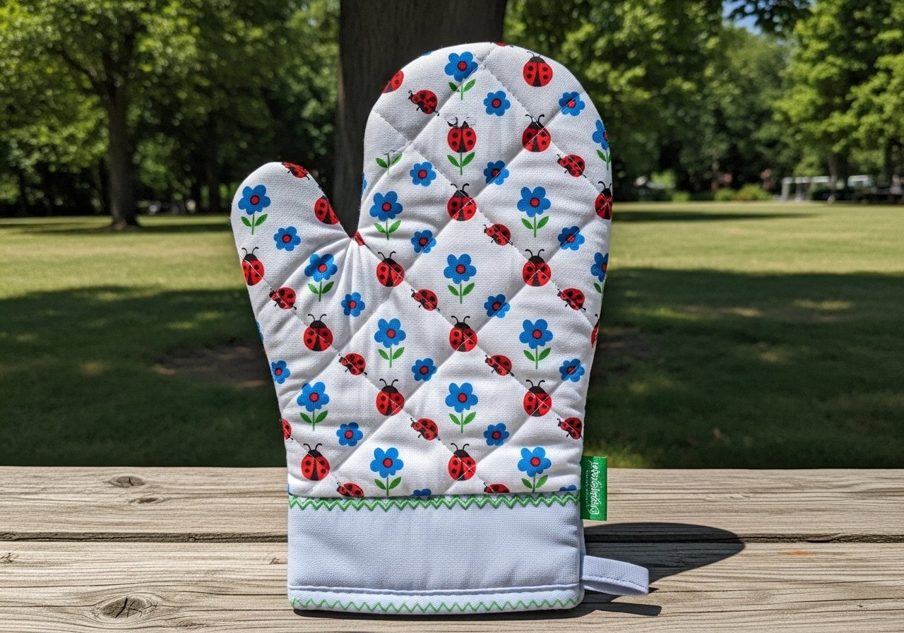 Ofenhandschuhe nähen – Kostenlose Schnittmuster & Leitung content image