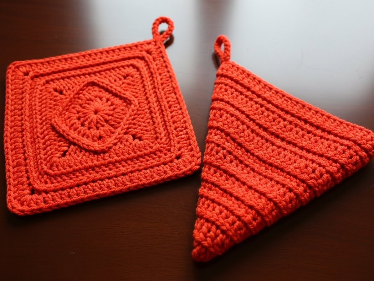 Topflappen stricken – Kostenlose einfache Anleitung content image