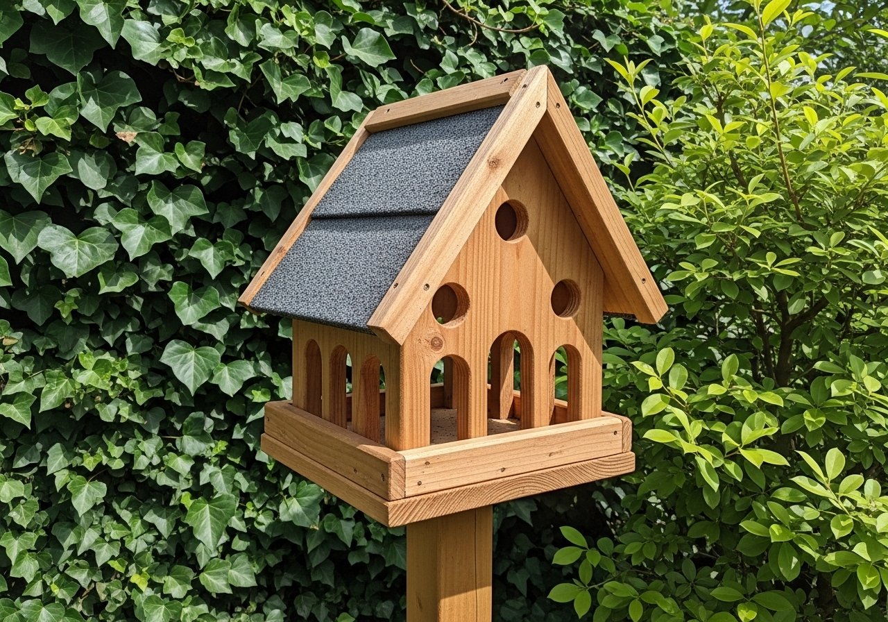 Vogelhaus selber bauen – Kostenlose Bauanleitung content image