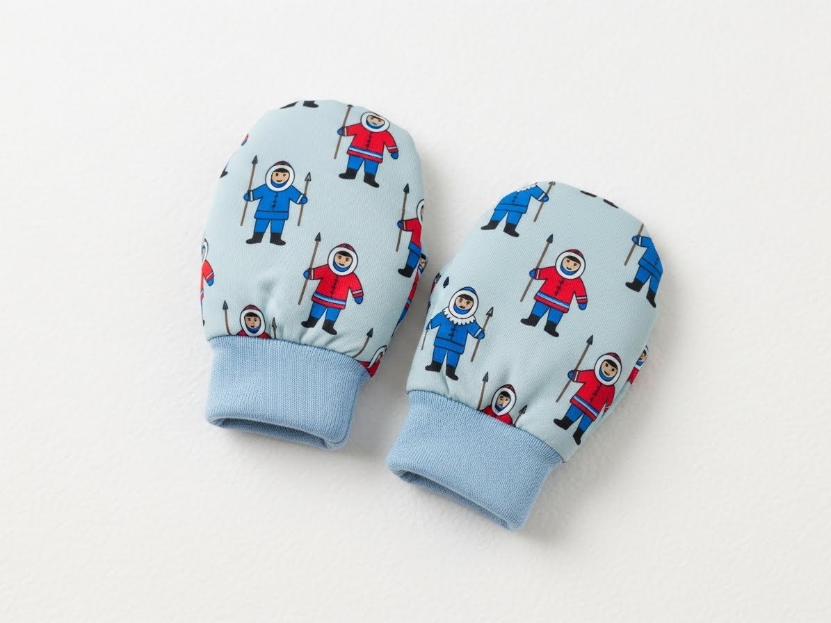 Baby-Handschuhe nähen – Kostenlose Anleitung & Schnittmuster content image