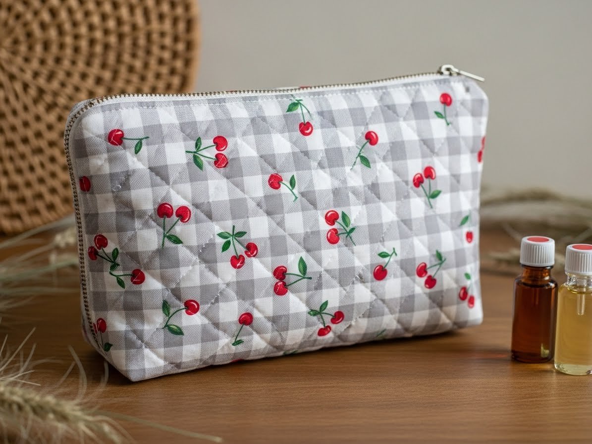 Kosmetiktasche nähen – Kostenlose Anleitung & Schnittmuster content image