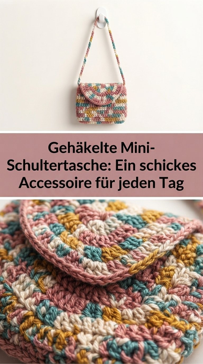 Gehäkelte Mini-Schultertasche: Ein schickes Accessoire für jeden Tag content image