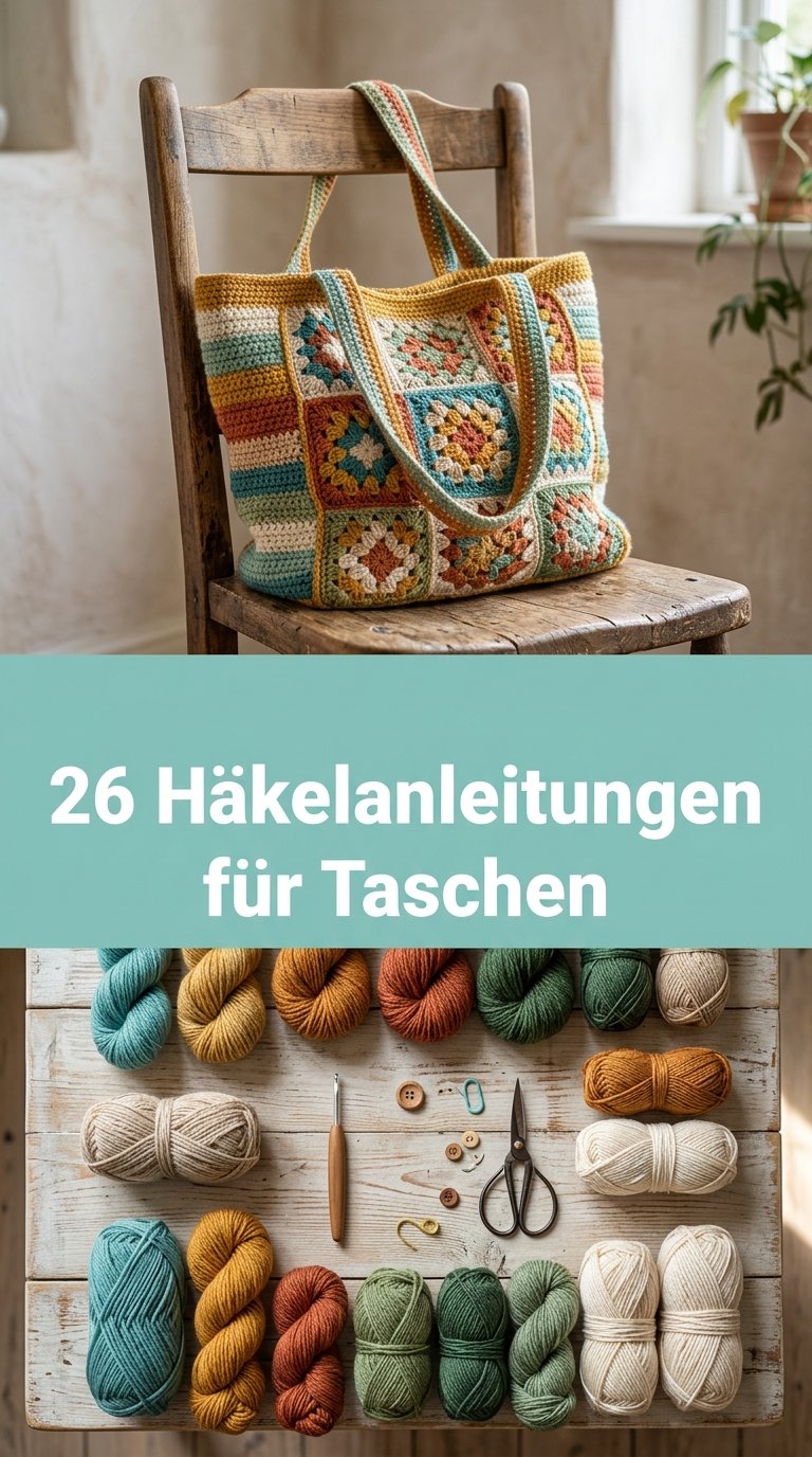 26 Häkelanleitungen für Taschen – niedliche und farbenfrohe Projekte image 2