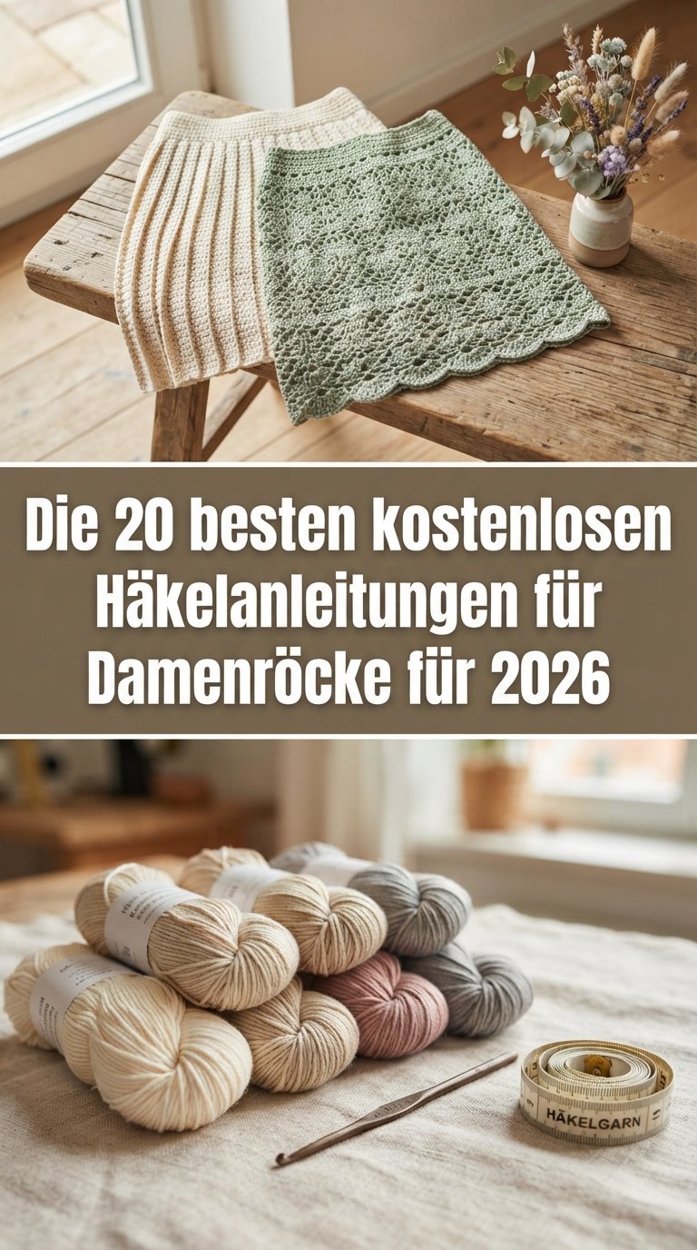 Die 20 besten kostenlosen Häkelanleitungen für Damenröcke für 2026 content image