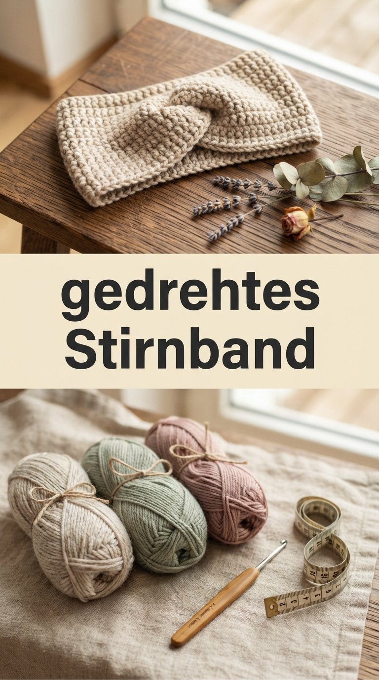 gedrehtes Stirnband content image